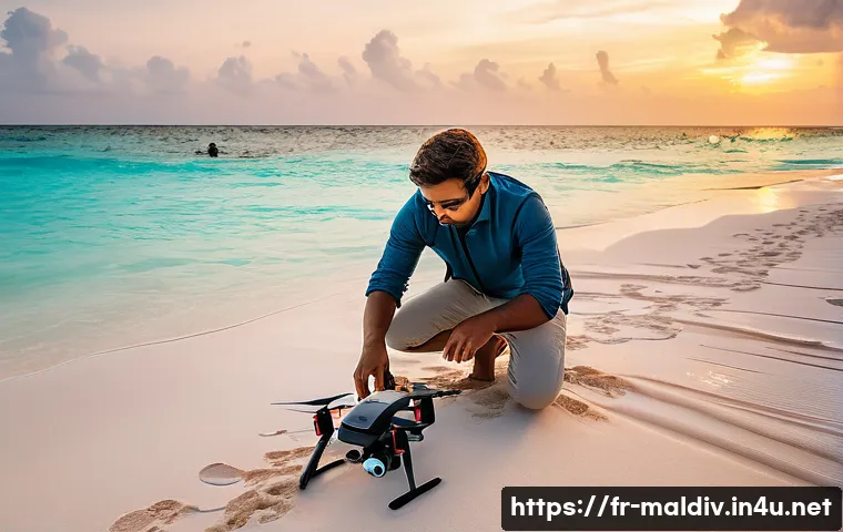 몰디브 드론 촬영 팁 관련 이미지 1